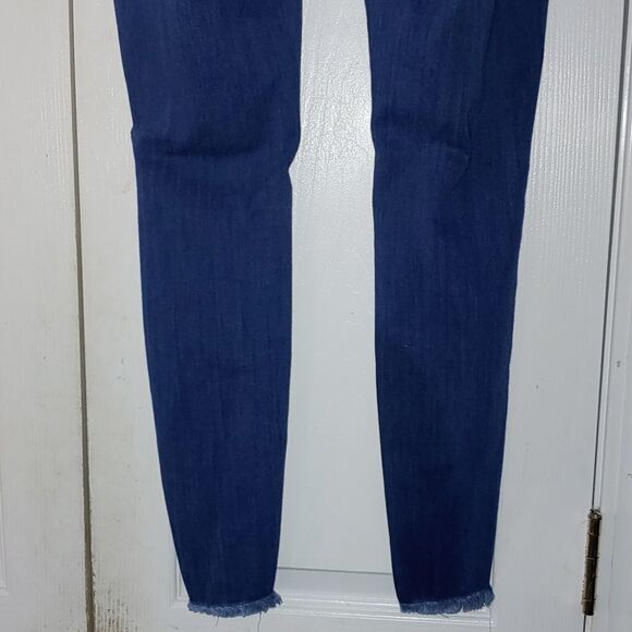 Enjean skinny distressed jeans  Sz 3 - Picture 5 of 8